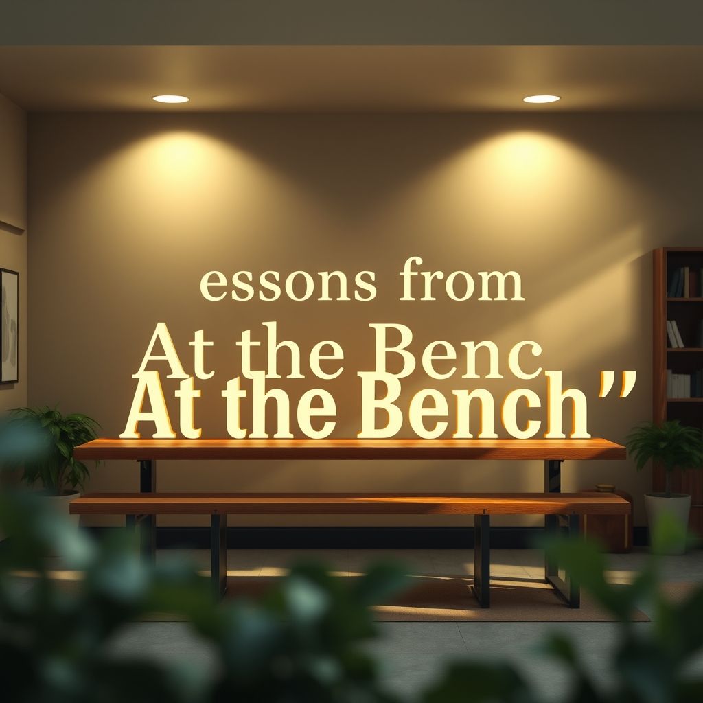 บทเรียนจาก 'At the Bench' ที่ผู้ชมได้รับ